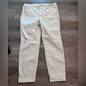 Nicole Miller size 16 Soho High Rise Ankle Skinny Jeans